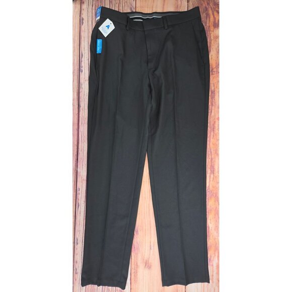 Haggar Mens The Active Series Slim Fit Suit Pant 33W X 32L Stretch Herringbone - Picture 1 of 10